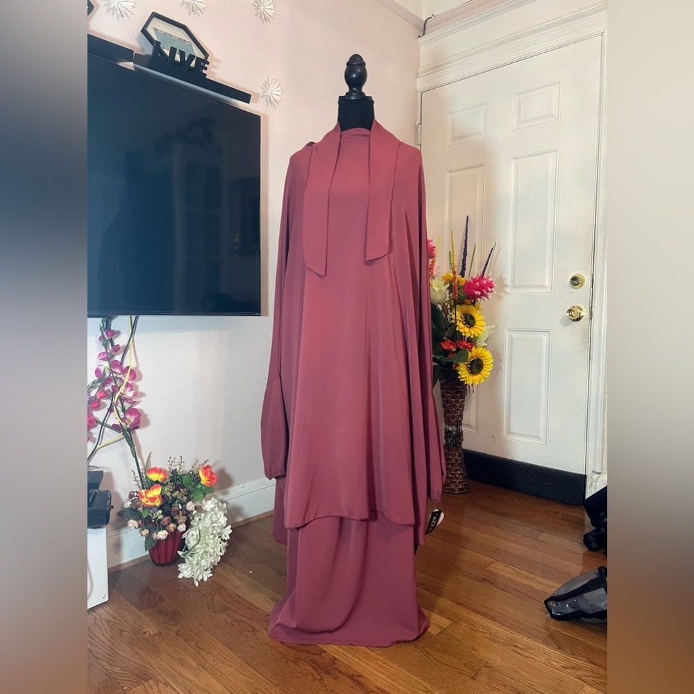 2 piece jilbab